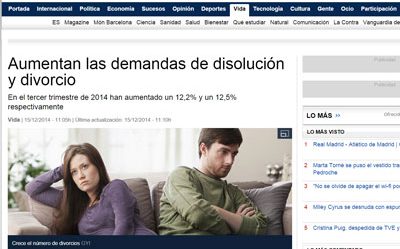 Disolucion y divorcio